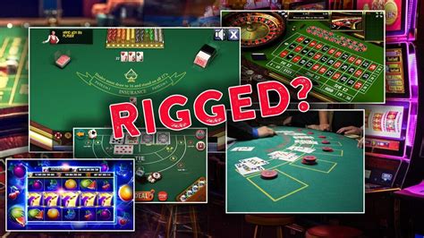 Are Casino Games Rigged?